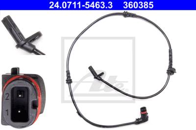 ATE 24.0711-5463.3 - kerékfordulatszám érzékelő MERCEDES-BENZ