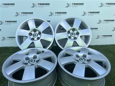 5x100 15" Skoda gyári alufelni 6Jx15h2 ET43
