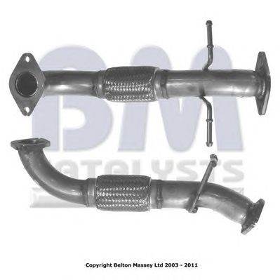 BM CATALYSTS BM50168 - kipufogócső FORD MAZDA VOLVO