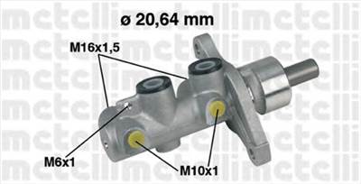 METELLI 05-0346 - főfékhenger HYUNDAI