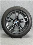 gyári BMW alufelni szett 7.5x19 et32 5x112 245/50 téli gumival