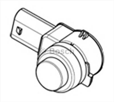 BOSCH 0 263 009 638 - parkolóradar érzékelő MERCEDES-BENZ PUCH