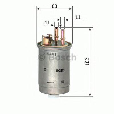 BOSCH 0 450 906 452 - Üzemanyagszűrő FIAT