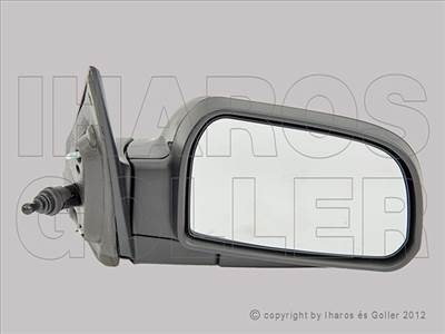 Hyundai Tucson 2004-2009 - Külső tükör jobb, bowd.állíth., fekete