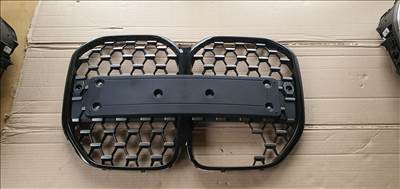 BMW 4-es sorozat G22 Bmw 4 G22 G23 G26 rács hűtőrács grill shadowline f