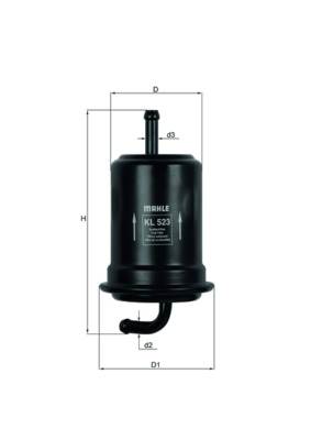 MAHLE KL 523 - Üzemanyagszűrő SUZUKI