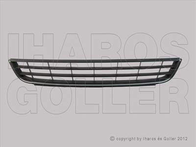 VW Jetta 2011-2014 - Rács a lökhárítóba kpl. fekete króm kerettel
