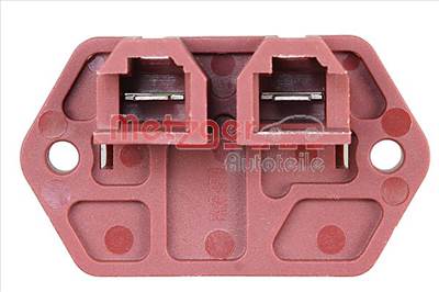 METZGER 0917358 - Előtét-ellenállás, villanymotor-hűtőventilátor CITROËN FIAT PEUGEOT