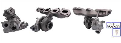 TURBO MOTOR PA8218664 - turbófeltöltő AUDI SEAT SKODA VW