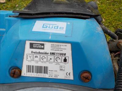 GÜDE GMS 1100 B TIPUSÚ,2008-AS,BENZINES BOZÓTVÁGÓ,NÉMET BÁCSI HAGYATÉKÁBÓL ELADÓ
