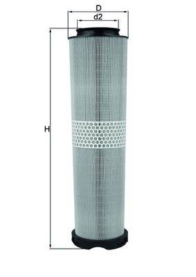 MAHLE LX 816/6 - légszűrő MERCEDES-BENZ