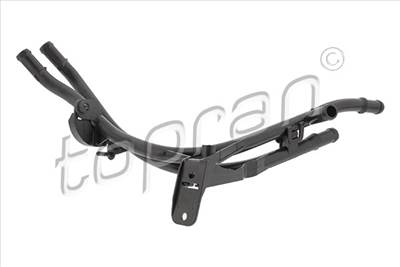 TOPRAN 117 670 - Hűtőcső AUDI SEAT SKODA VW