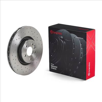 féktárcsa BREMBO 09.9586.1X for VOLVO, VOLVO ASIA