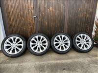  5x112 lyukosztású 18" újszerű (gyári felni) alufelni, rajta 245/45 újszerű Pirelli nyári gumi gumi 