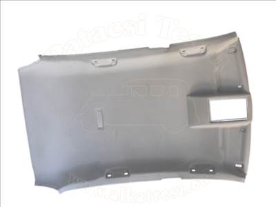 Opel Astra H 2003-2012 - tetőkárpit, szürke, első dupla olvasólámpához, kivéve napfénytető, 5ajtós