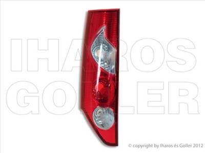 Renault Kangoo 2008-2013 - Hátsó lámpa üres bal (1 hátsó ajtó)