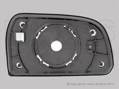 Hyundai Tucson 2004-2009 - Tükörlap cserélhető bal, domború