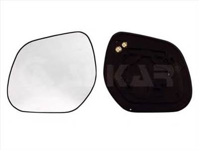 ALKAR 6431859 - külső visszapillantó tükörlap CITROËN MITSUBISHI PEUGEOT