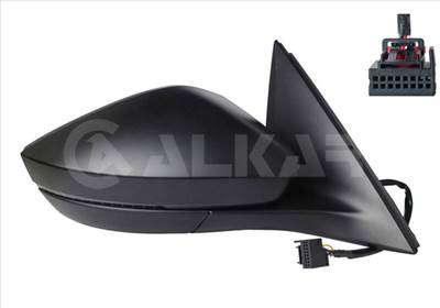 ALKAR 6126746 - külső visszapillantó SKODA