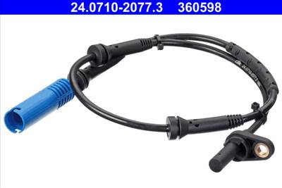 ATE 24.0710-2077.3 - kerékfordulatszám érzékelő BMW