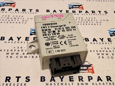 BMW E46 E39 E38 E53 X5 X3 Z4 EWS 3 immobiliser doboz vezérlő