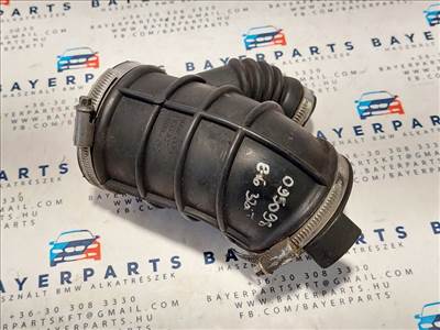 BMW E46 E38 E39 Z3 320i 323i 325i 328i 520i 523i 525i 528i 728i M52 M54 gumi levegő szívócső könyök levegőkönyök gumikönyök