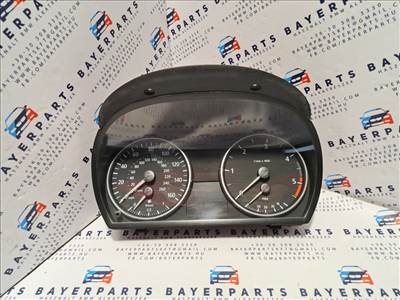 BMW E90 E91 E92 E93 X1 diesel angol MPH óracsoport km óra csoport mûszer