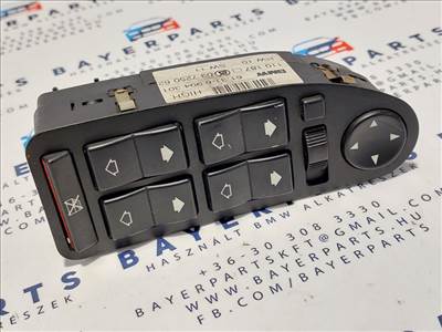 BMW E39 4x elektromos ablakemelő kapcsoló tükörállító - behajló tükrös