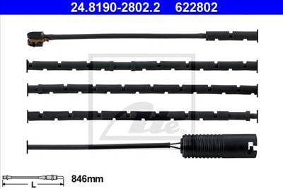 ATE 24.8190-2802.2 - fékbetét kopásjelző MG ROVER