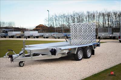 Új SEBAL - Bau 300 - 2 tengelyes (2700 kg) gépszállító utánfutó