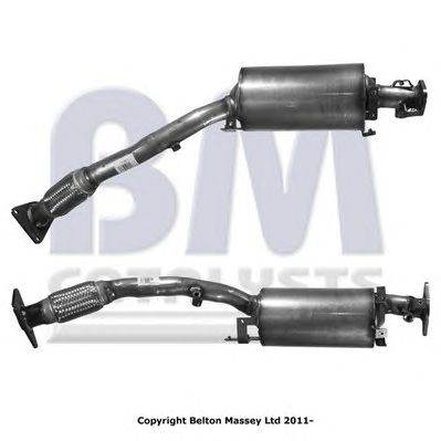 BM CATALYSTS BM11061 - Részecskeszűrő NISSAN RENAULT