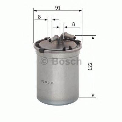 BOSCH 0 450 906 464 - Üzemanyagszűrő MERCEDES-BENZ
