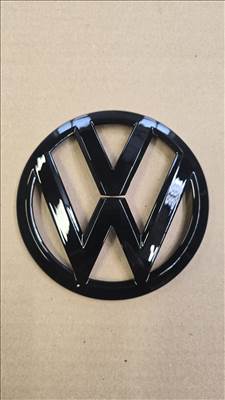 Volkswagen Golf VII fényes fekete első embléma/jel ÚJ! 135mm
