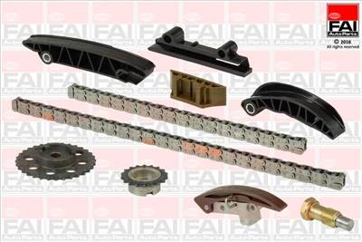 vezérműlánc készlet FAI AUTOPARTS TCK209NG for PORSCHE, VAG, FORD