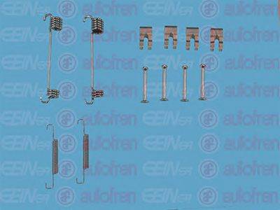 AUTOFREN SEINSA D3915A - Kézifék pofa tartozékkészlet CITROËN FIAT LADA NISSAN PEUGEOT PIAGGIO