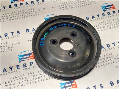 BMW E46 E87 E90 X3 X1 E60 316 318 320 N42 N40 N45 N46 szervó szíjtárcsa ékszíjtárcsa - hibás