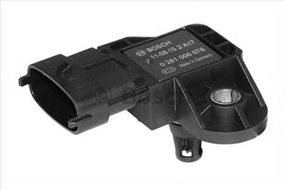BOSCH 0 281 006 076 - szívócső nyomás érzékelő AGRALE CHEVROLET CITROËN FIAT FORD FORD ASIA / OZEANI