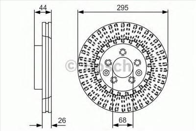 BOSCH 0 986 479 D16 - féktárcsa NISSAN RENAULT