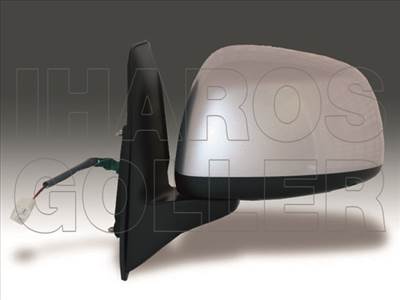 Fiat Sedici 2006-2009 - VTK bal, el. áll., domború, fény. (kerek csatl.)