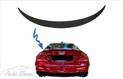 Mercedes CLA-osztály C117 W117 Fényes fekete Csomagtartó spoiler toldat ( 2013 - 2018 ) AMG Style model
