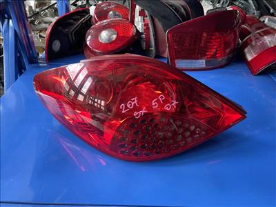 Peugeot 207 Bal hátsó lámpa 5 ajtós