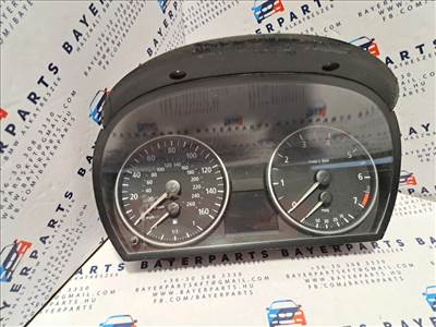 BMW E90 E91 E92 E93 X1 benzines angol MPH óracsoport km óra csoport mûszer