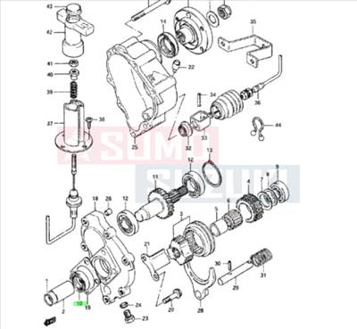 Suzuki Samurai SJ410 szimering 09283-27007