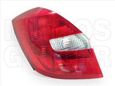 Skoda Fabia 2007-2010 - Hátsó lámpa üres bal (5 ajtós/Kombi)