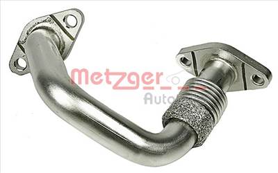 METZGER 0892655 - Cső, kipuf.gáz visszavezető szelep AUDI SEAT SKODA VW