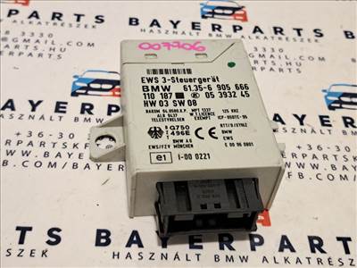 BMW E46 E39 E38 E53 X5 X3 Z4 EWS 3 immobiliser doboz vezérlő