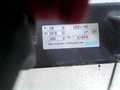 OPEL MERIVA A 03-09 Vonóhorog