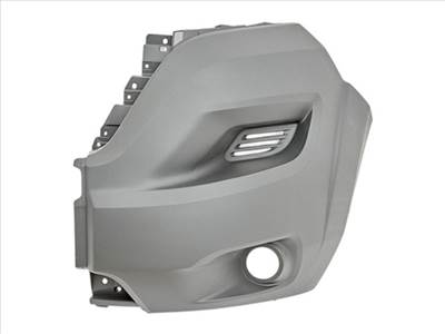 Citroen Jumper, Fiat Ducato, Peugeot Boxer 2014.01.01-2023.12.31 utángyártott új első lökhárító bal sarok, ködlámpás, s. szürke 1612430580