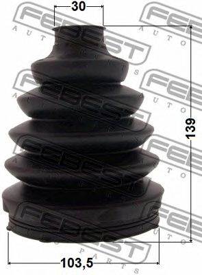 FEBEST 2517-BOX3 - féltengely gumiharang CITROËN FIAT FORD FORD AUSTRALIA FORD USA LAND ROVER LINCOL