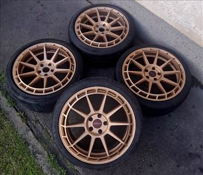 TEC GT8 Rosé Gold kétszéles alufelni 19" 5x112
